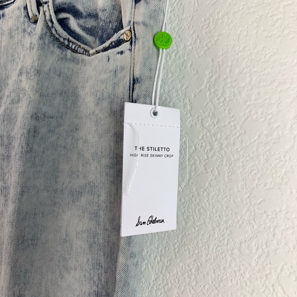 Sam Edelman The Stiletto High Rise Skinny Crop - Picture 3 of 5